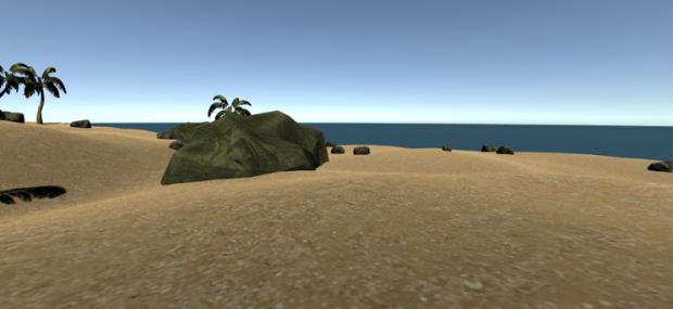 Screenshots of the terrain