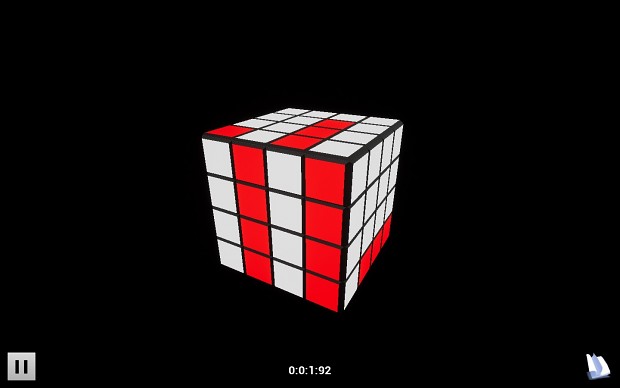 2-colored cube