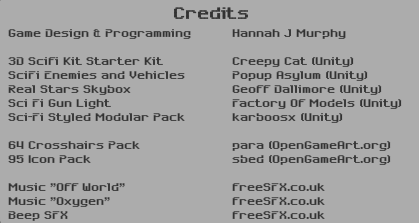 In-Game Credits