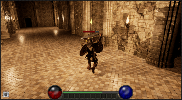 Screenshots of dungeon