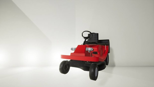 Minirider tractor in gardener simulator
