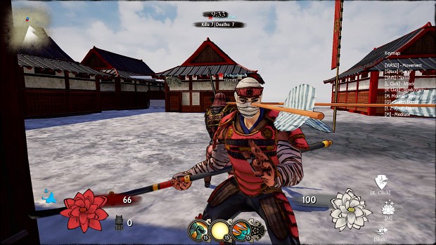 I used to be a samurai... then I took an arrow to the face!