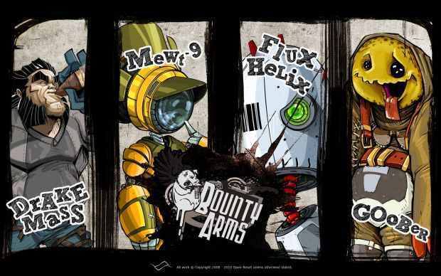 Bounty Arms Character Group Banner