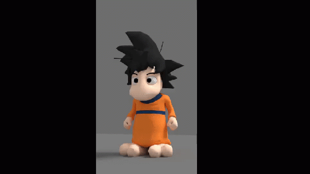 Lemming Goku by Edo