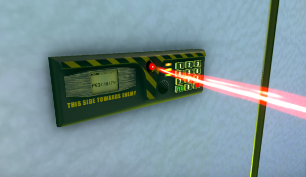 Laser tripbomb