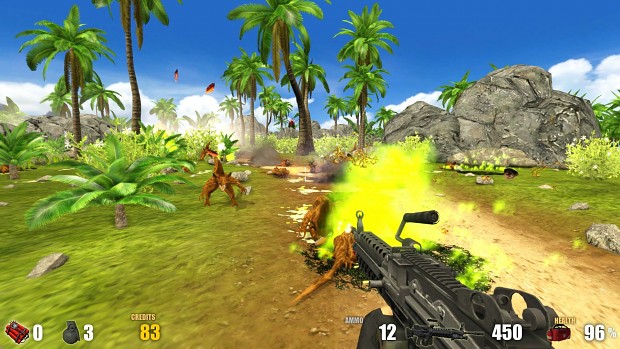 Action Alien Tropical Mayhem Screenshots