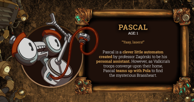 Brassheart Pascal Character Card