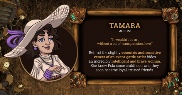 Brassheart Tamara Character Card