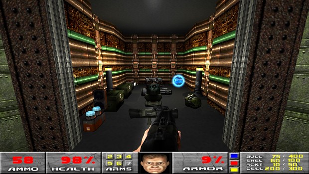 Doom 2 Map04 Easter Egg Area Pre-Beta Version 1.61