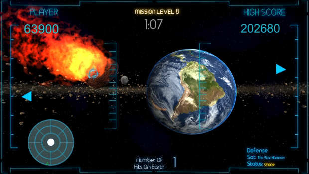 Fire Asteroid Display