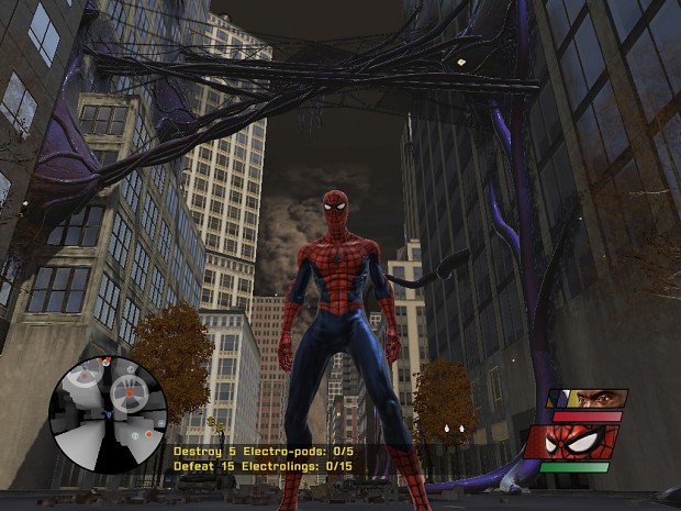 Spider-Man: Web of Shadows  (PS2) Gameplay 