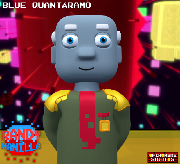 Blue Quantáramo - Character Poster (Randy & Manilla)