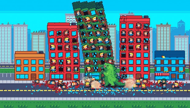 Terror of Hemasaurus Review (PC): Brilliant Kaiju Destruction in Retro 2D –  Nine Over Ten 9/10