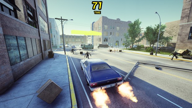 Zombie Road Rider Gameplay Screenshots