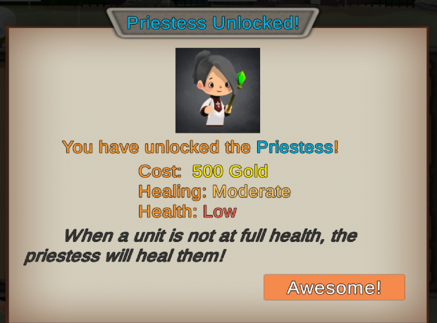 New Unit: The Priestess