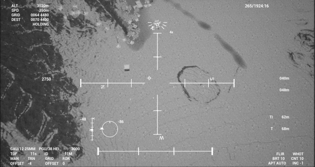 HUD of IR/TV Sensor