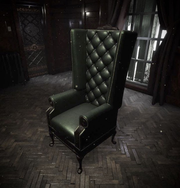 Killdare's Chair 3D model in the Unreal Engine