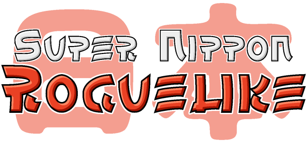 Super Nippon Roguelike Logo (Transparent)