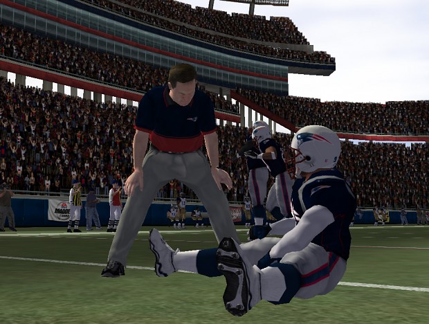 Madden NFL 2002 (Sony Playstation 2) Rams vs Patriots (Gameplay