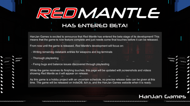 Red Mantle is now in beta!