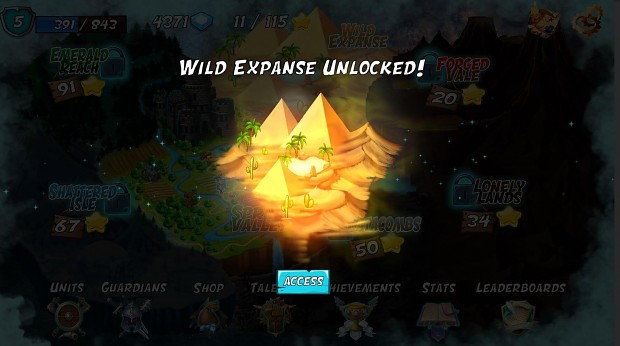 wild expanse unlock 5