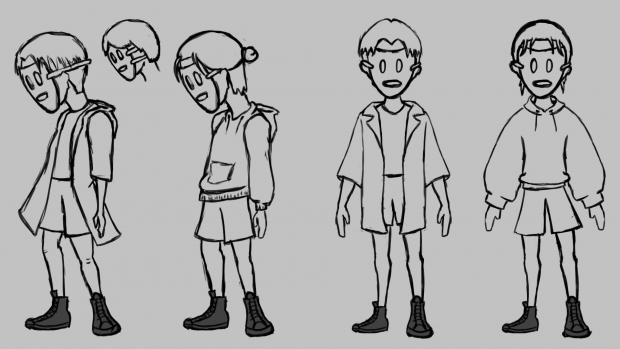 Character Sketches Shoes 4