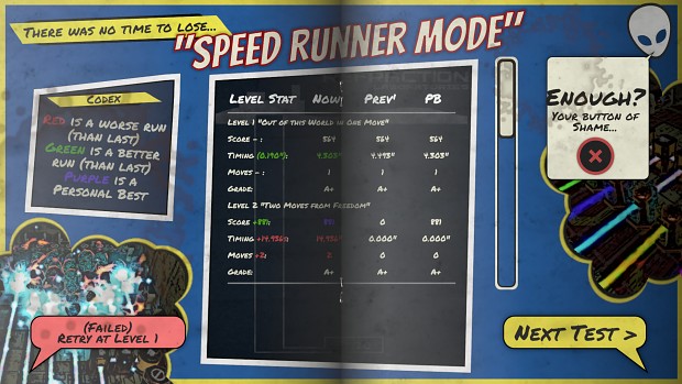 Article Screenshot (Speed Run Mode)