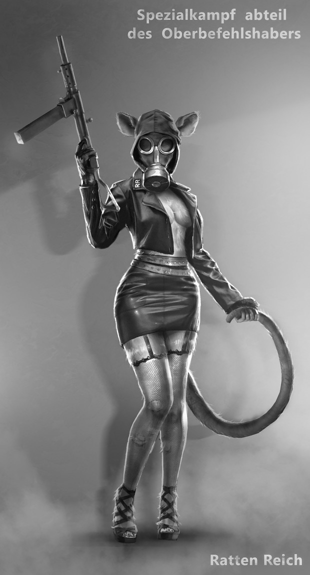 Female Rat Soldier 1