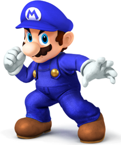 Blue Super Mario Bros 3