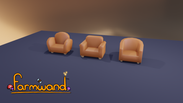 Which armchair would you like to place in your cozy nook in Farmwand ? 🛋️