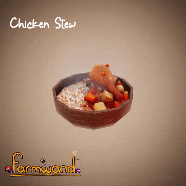 Having a night craving? Enjoy a bowl of nice, savory chicken stew!