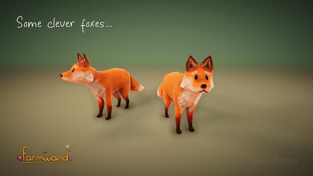 Some clever foxes arrive to Farmwand!