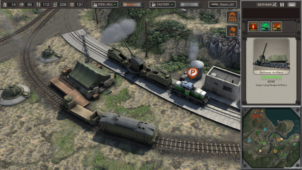 railway gun siding - Devbuild Screenshot 2023 02 03