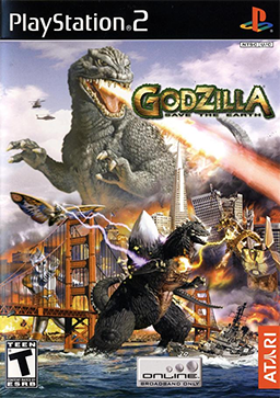 Godzilla   Save the Earth Covera 1