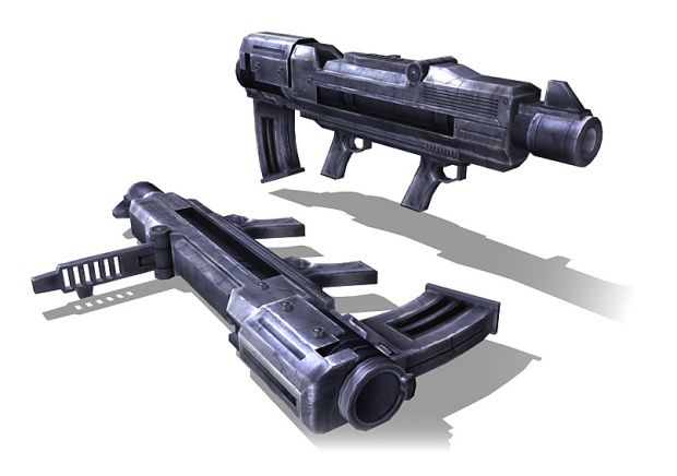 Grenade Launcher Model First View