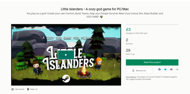 Little Islanders | Kickstarter is Now Live! 😁💚