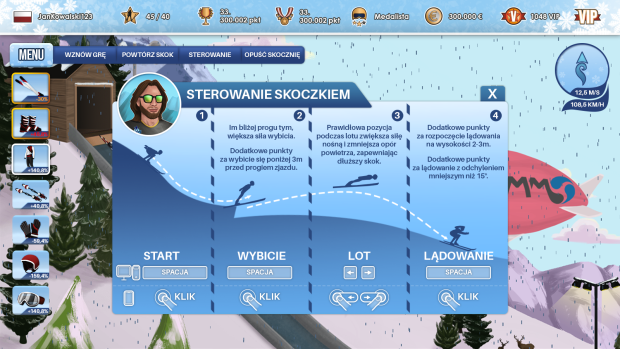 ski jump simulator pl online 2