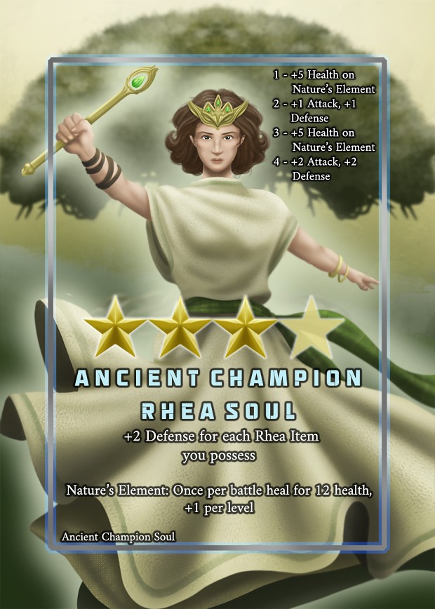 Ancient Champion Rhea w Stars co 1