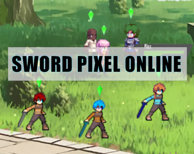 logo sword pixel online