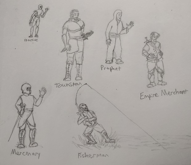 NPC Sketches