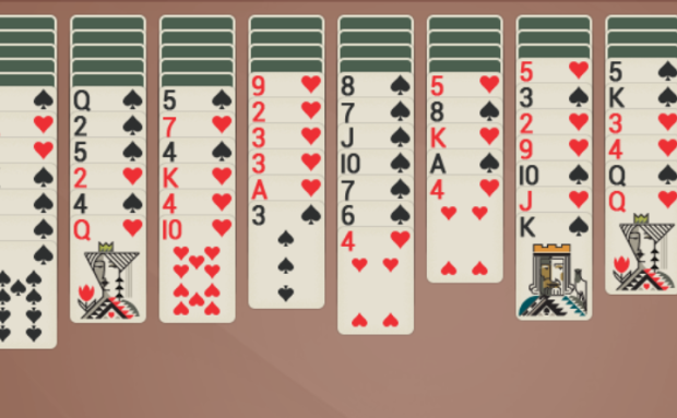 Spider Solitaire (2 Suits)