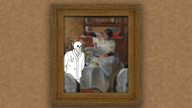 Please Touch The Artwork 2   Ensor   The Oyster Eater   FullHD