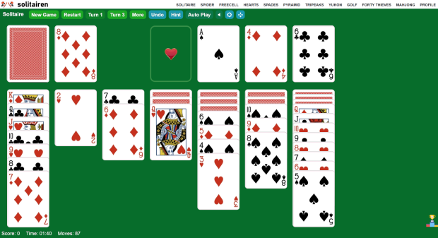 play solitaire new 2