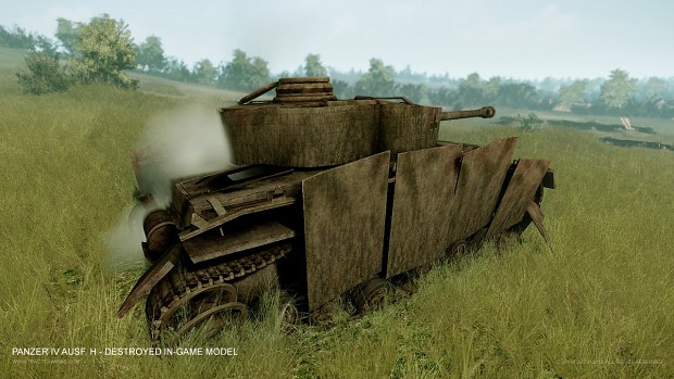 Panzer IV Ausf. H - Destroyed