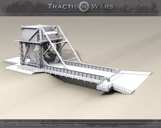 Pegasus Bridge WIP Model