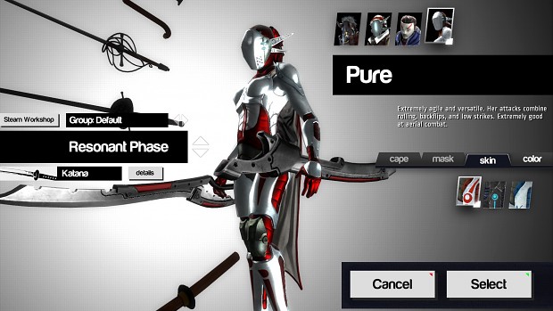 Pure in Character Customization