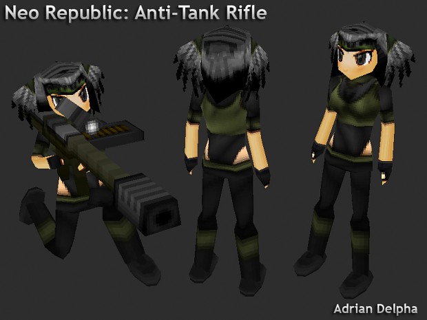 Neo Republic Anti Tank Rifle Infantry
