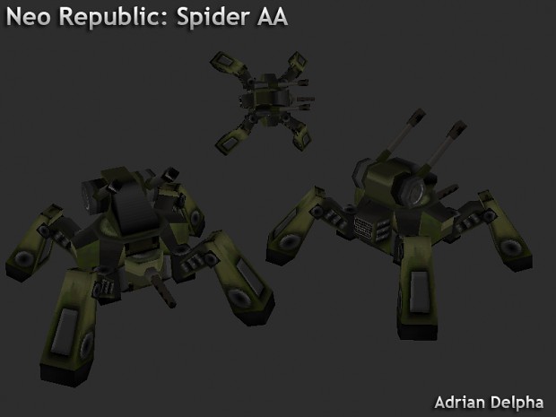 Neo Republic: Spider Anti Aircraft
