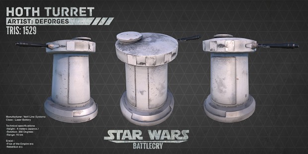 Hoth turret 2 (cylinder turret)