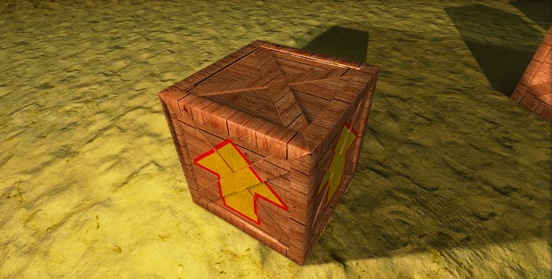 Final version for the crates and textures